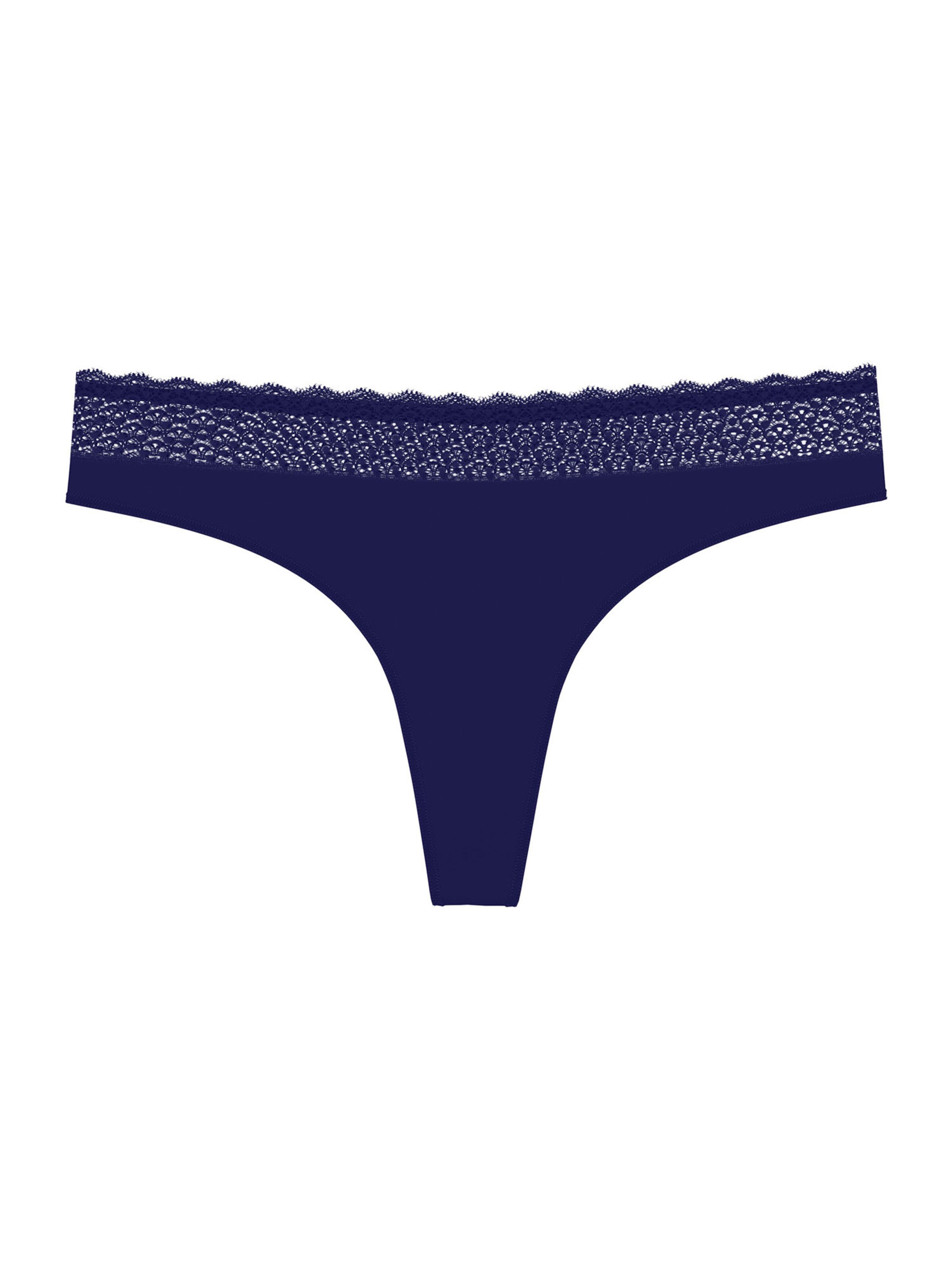 TRIUMPH String in Blau: Vorderseite