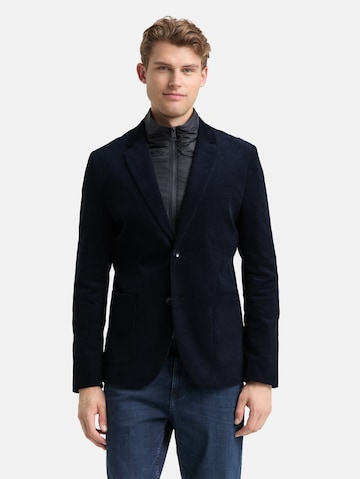 TOM TAILOR Regular fit Colbert in Blauw: voorkant