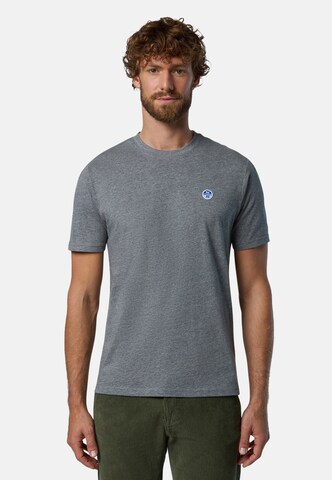 North Sails Shirt in Grijs: voorkant