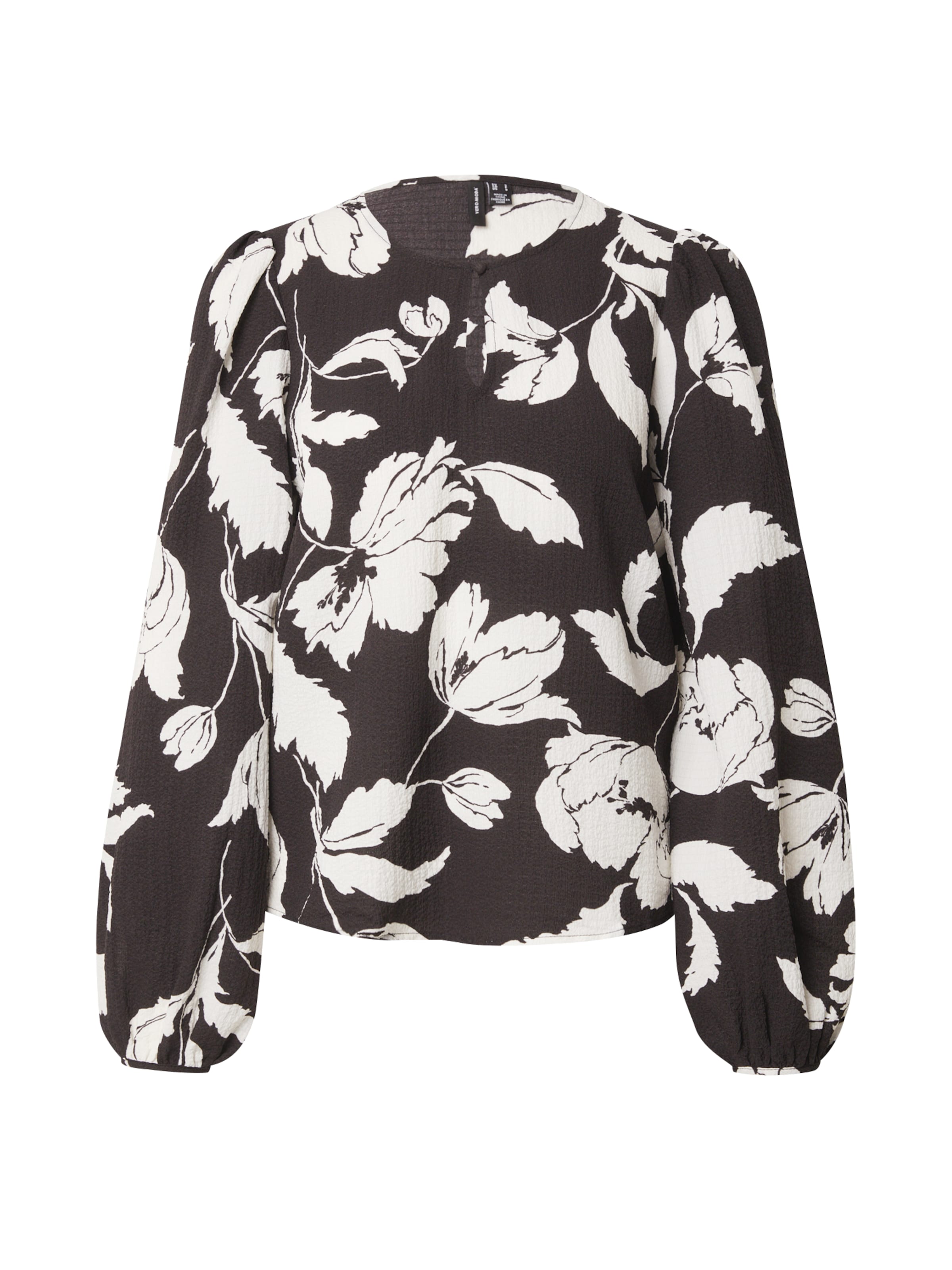 VERO MODA Pusero 'VMMACHA' värissä musta: etupuoli