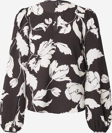 VERO MODA Pusero 'VMMACHA' värissä musta: etupuoli