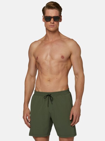 Shorts de bain Boggi Milano en vert : devant