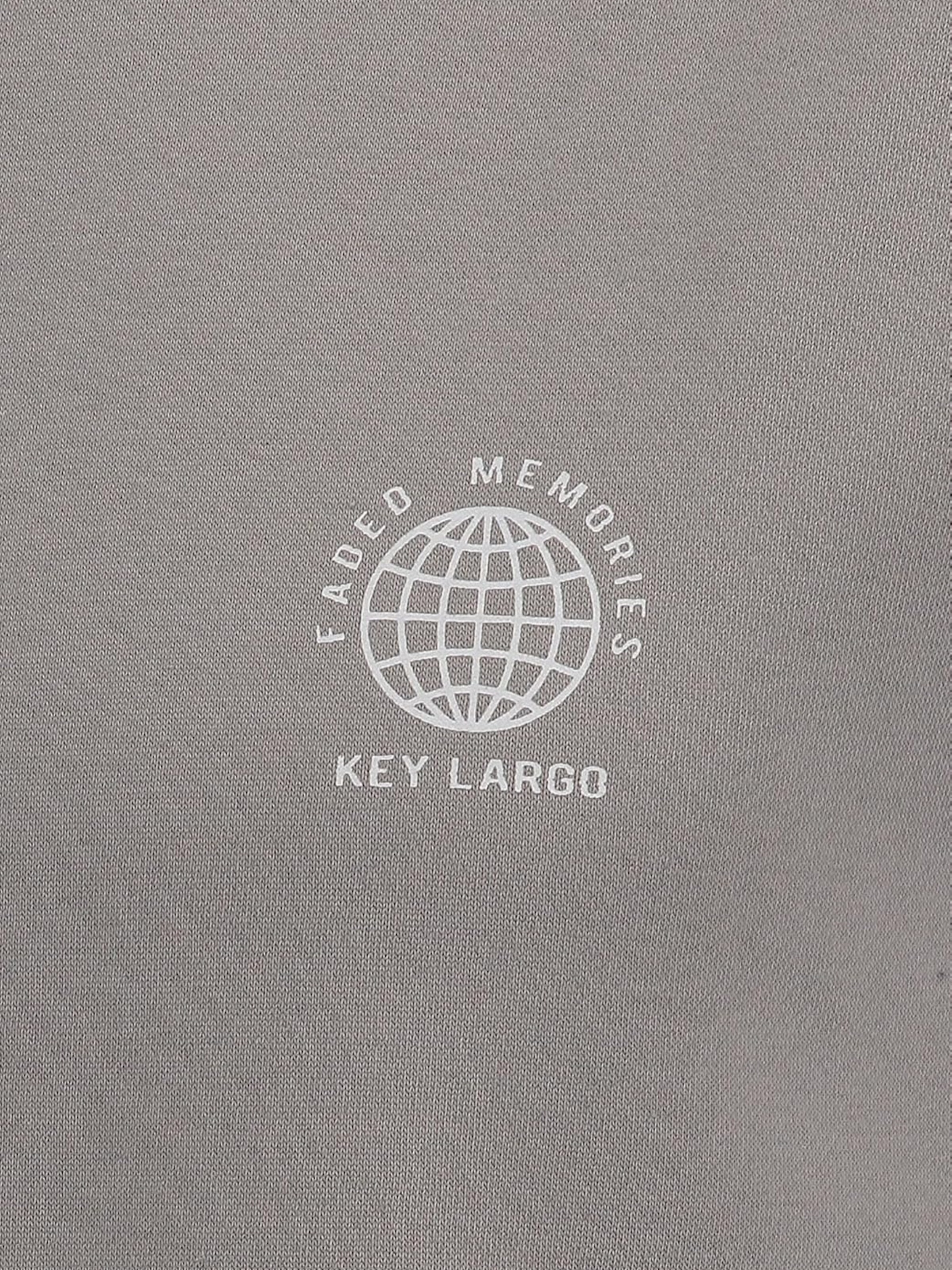 Key Largo Sweatshirt 'Faded Memories' i grå