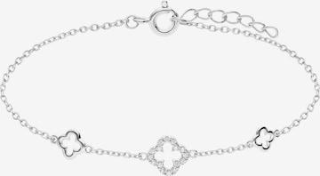 Bracelet 'Essentials' Lucardi en argent : devant
