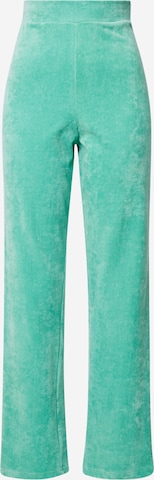 évasé Pantalon Daisy Street en vert : devant