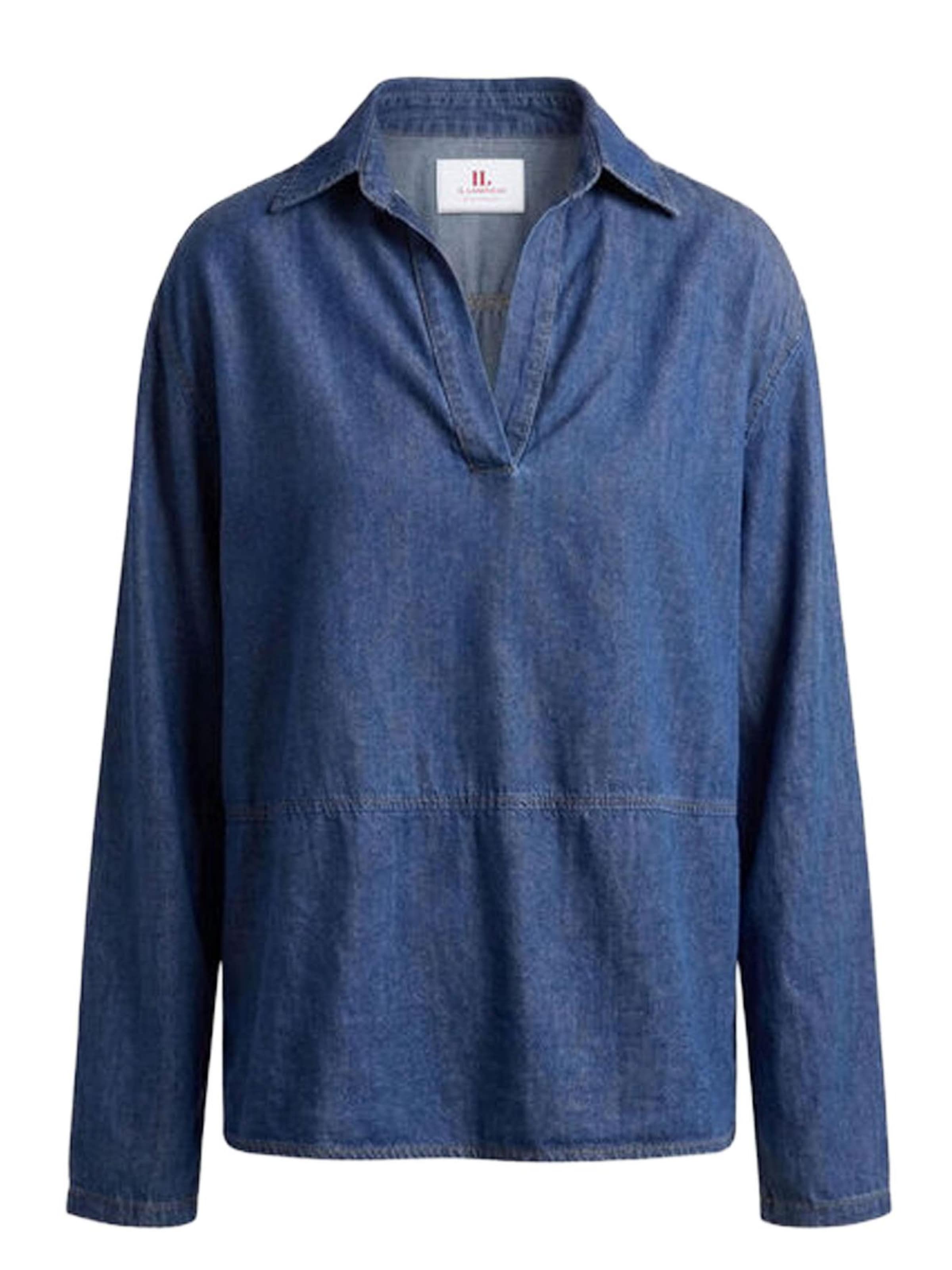 Il Lanificio Bluse‌‌‌‌‌‌‌‌ in Blau: Vorderseite