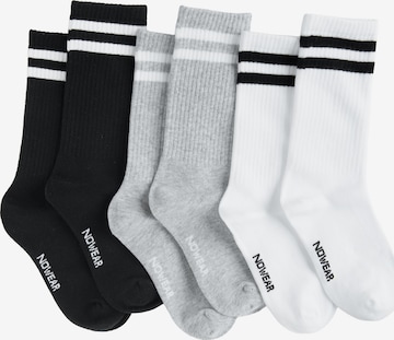 NoWear Socks in Mixed colours: front
