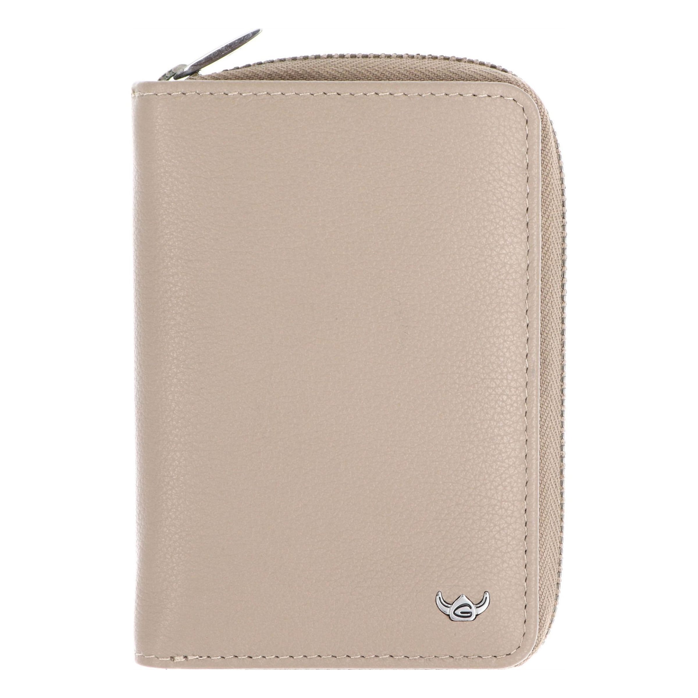 Porte-monnaies 'Madrid' GOLDEN HEAD en gris : devant