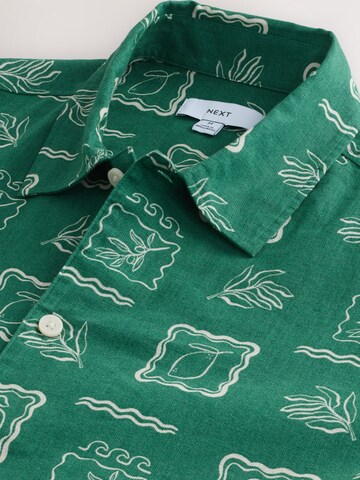 Next - Regular Fit Camisa em verde