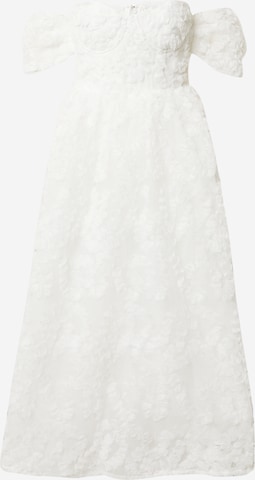 True Decadence Koktejlové šaty – bílá: přední strana