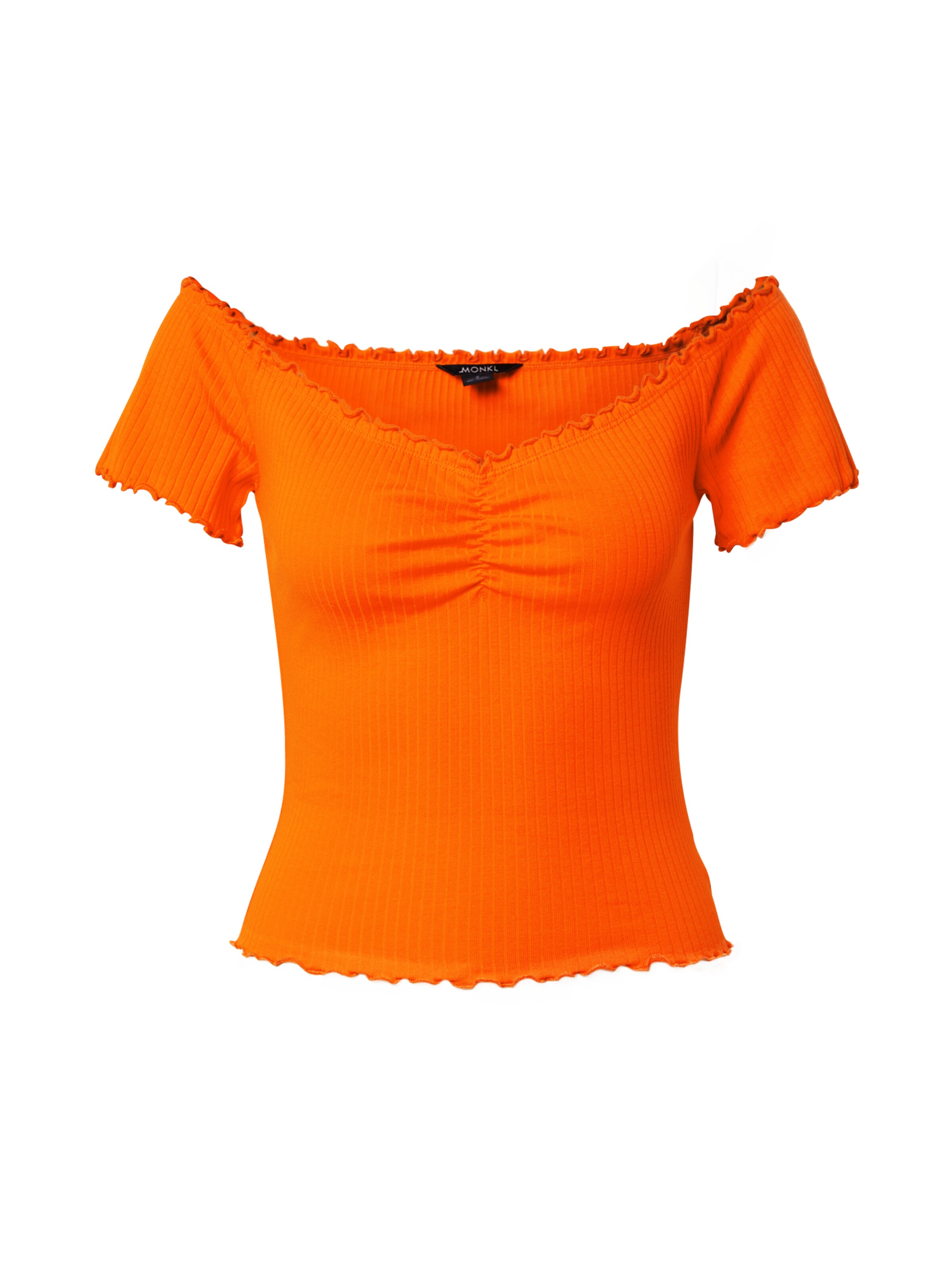 Frauen Shirts & Tops Monki T-Shirt 'Saga' in Orange - KC26582