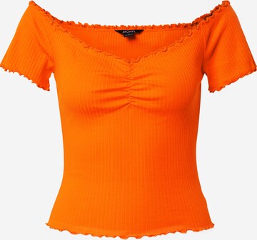 Monki Shirt 'Saga' in Orange: front