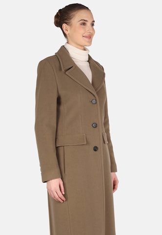 Fuchs Schmitt Between-Seasons Coat in Brown