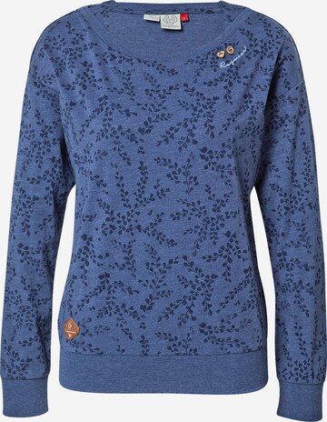 Ragwear Sweatshirt 'NEREA' in Blue: front