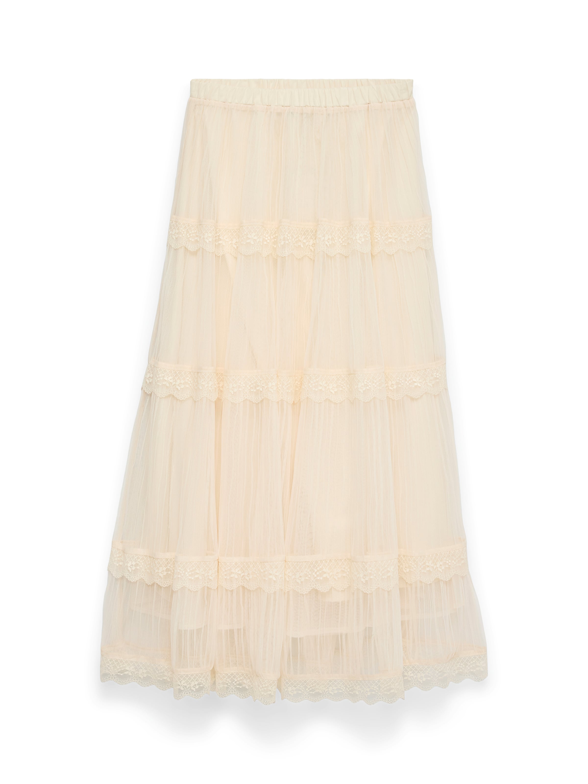 VERO MODA Kjol 'VMKINSLEY' i beige: framsida