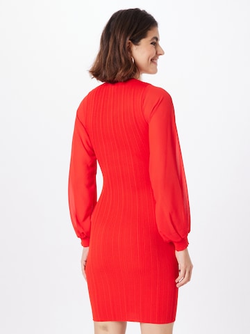 Karen Millen - Vestido de punto en rojo