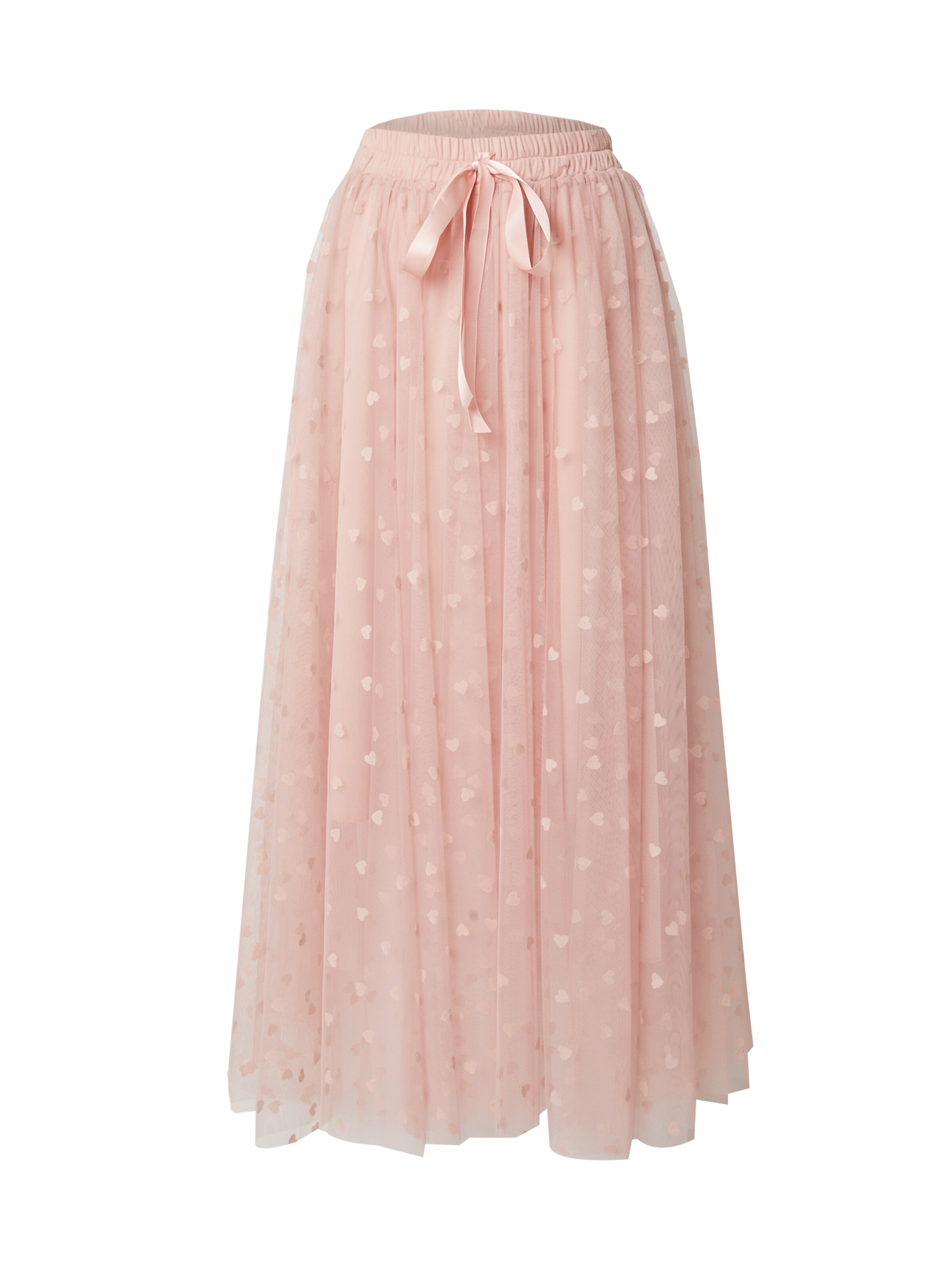 miss goodlife Skirt 'Hearts' in Pink: front