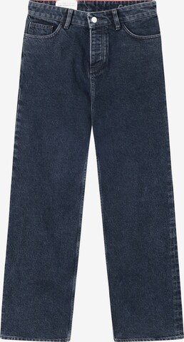 KnowledgeCotton Apparel Loosefit Jeans 'Reborn Gale' in Zwart: voorkant