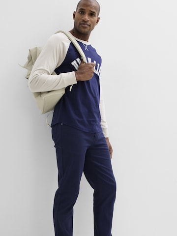 bonprix Regular Broek in Blauw
