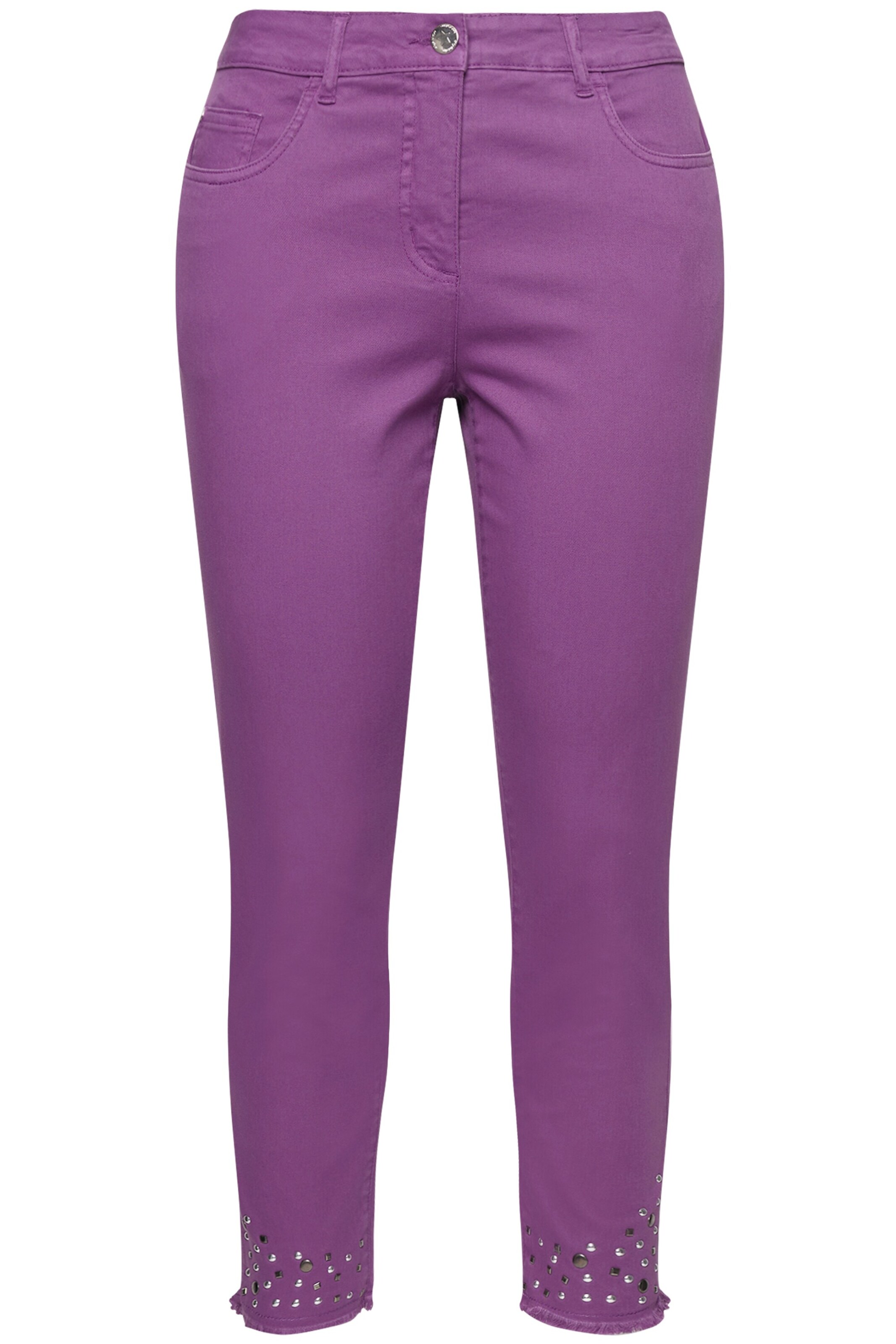 Angel of Style Regular Jeans in Lila: voorkant