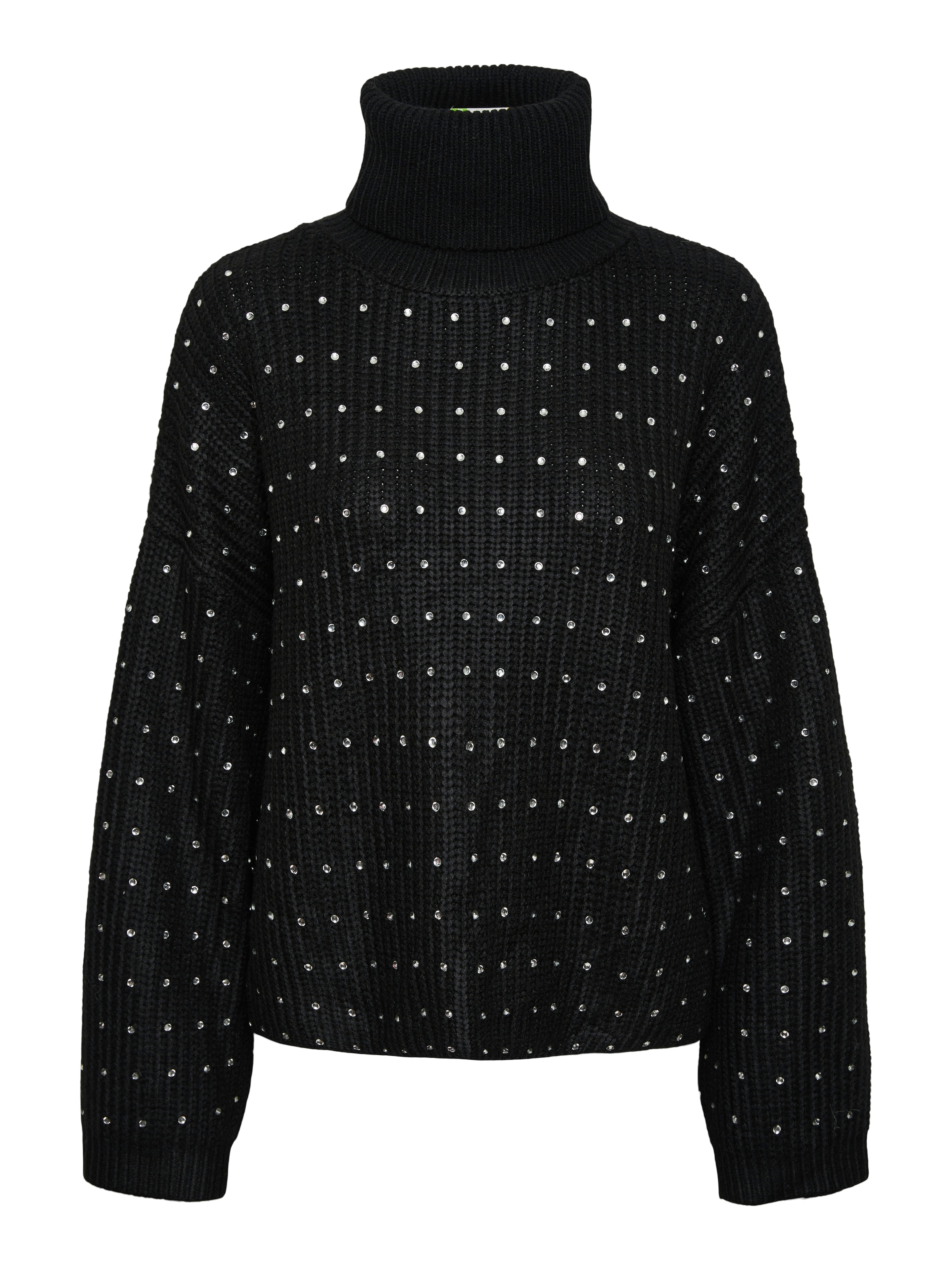 PIECES Trui 'Rayney' in Zwart: voorkant