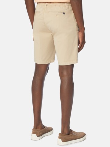 Regular Pantalon à pince Boggi Milano en beige