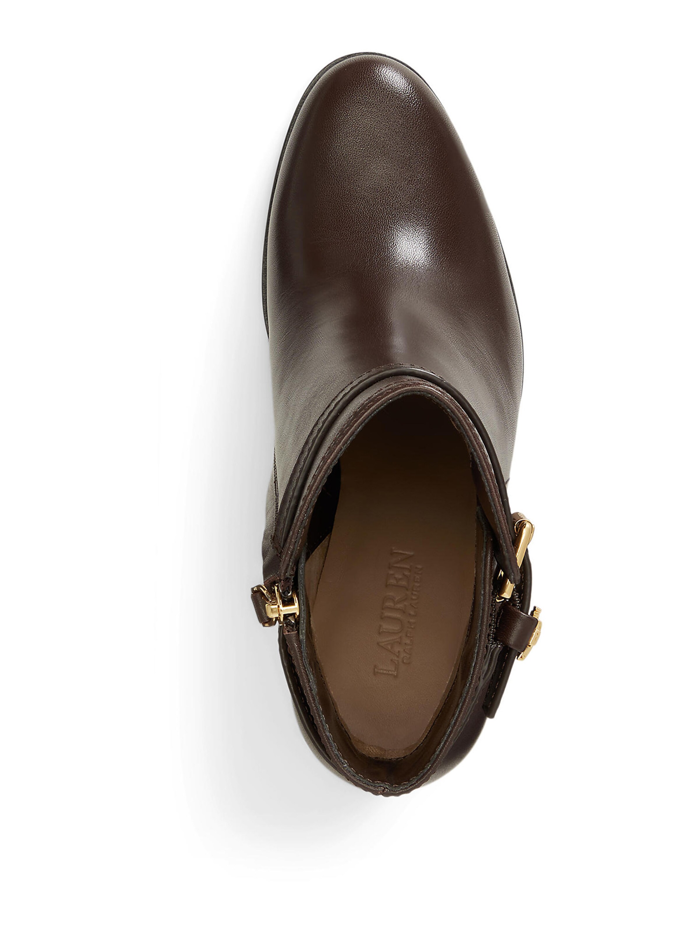 Lauren Ralph Lauren - Botim 'Brooke II' em castanho