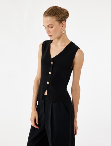 Koton Weste in Schwarz