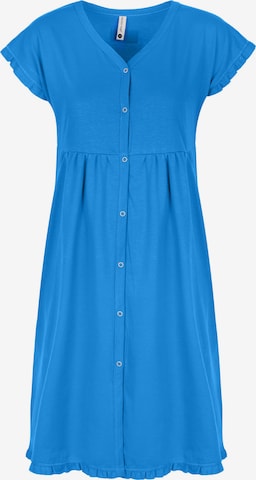 Doctor nap Nachthemd 'Doctor Nap Damen Nachthemd' in Blau: Vorderseite