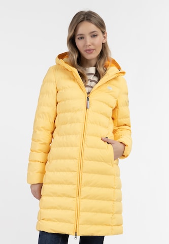 Schmuddelwedda Raincoat in Yellow: front