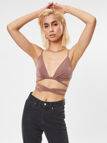 ABOUT YOU Top 'Izzie' in Pink: front