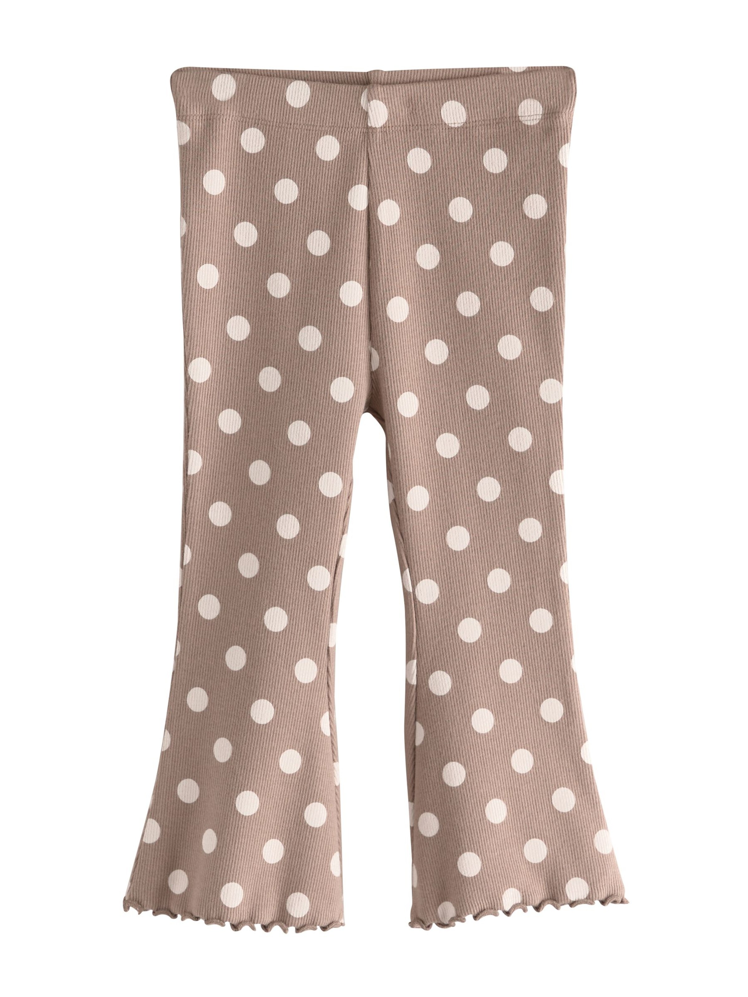 Next Leggings in Beige: front