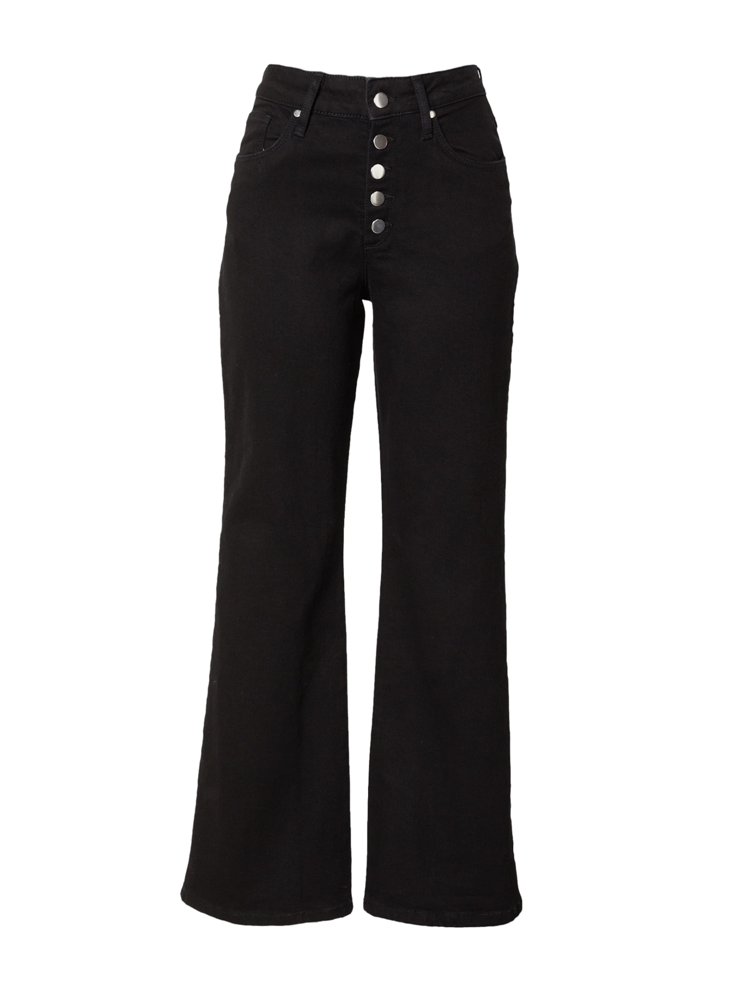 Dorothy Perkins Jeans in Black: front