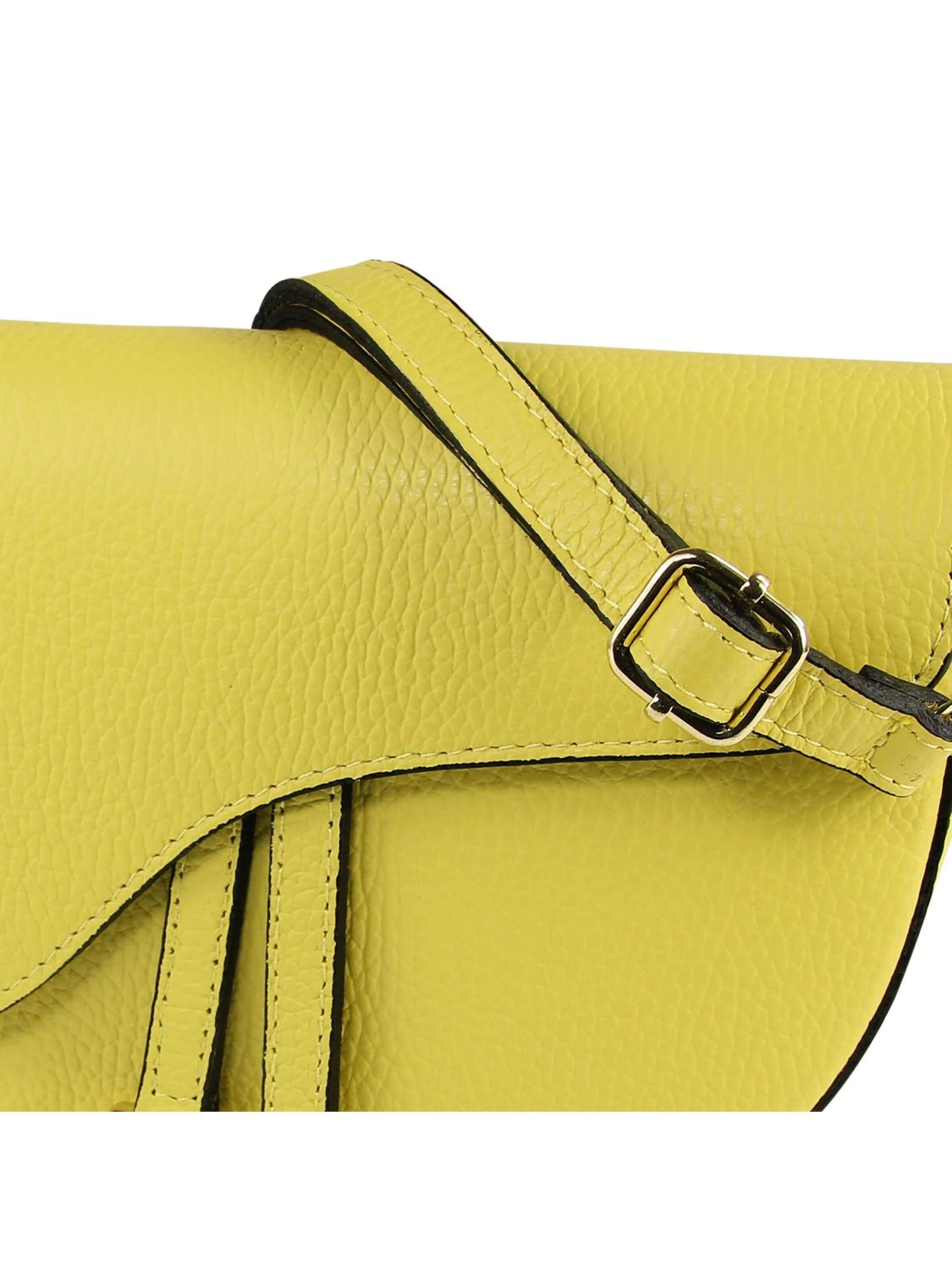 Borsa a spalla di Toscanto in giallo