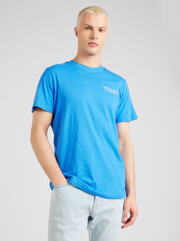 Tommy Jeans - Camisa 'Essentials' em azul: frente