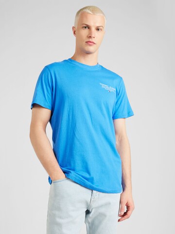 Tommy Jeans T-shirt 'Essentials' i blå: framsida