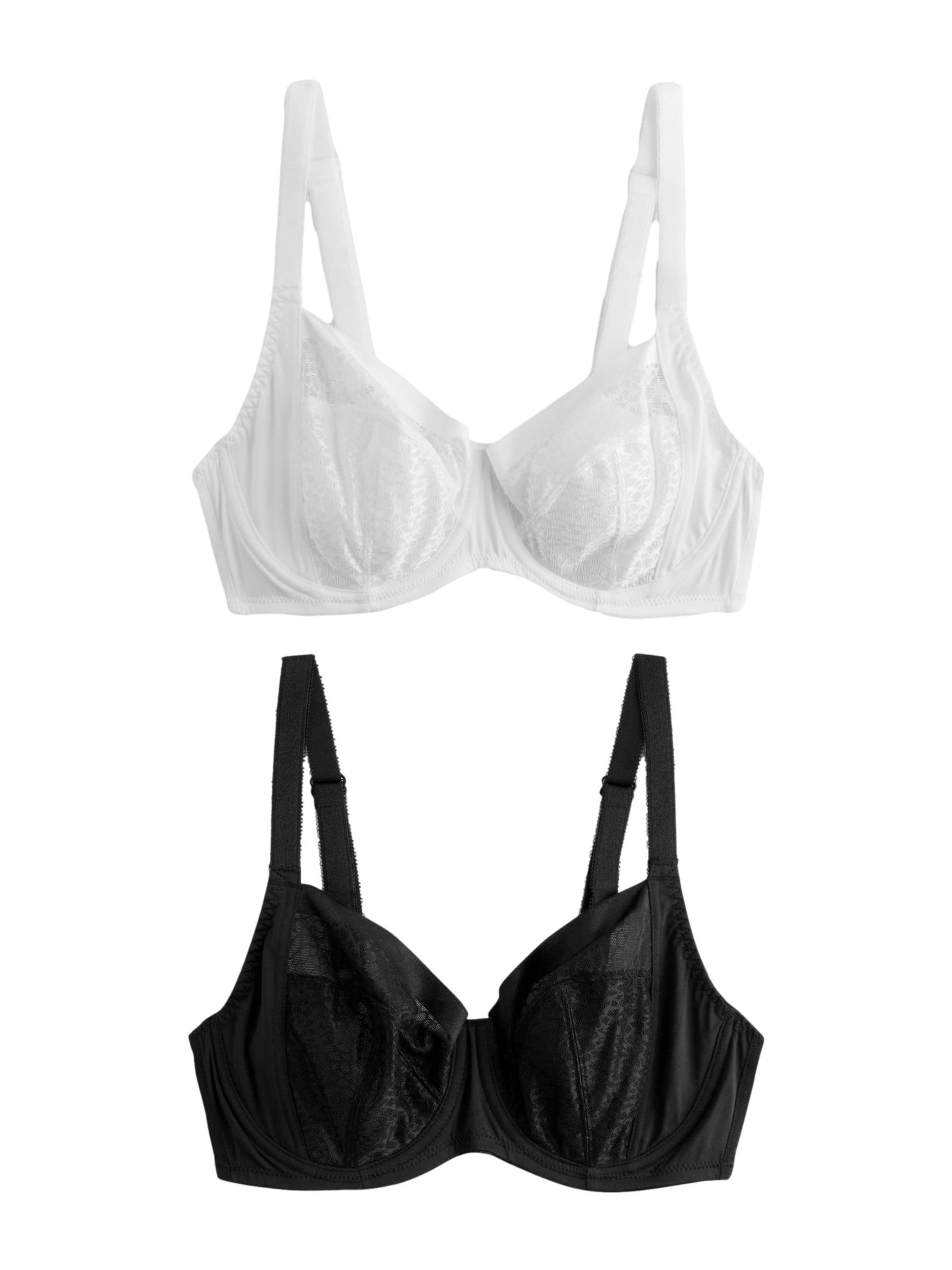 Next Балконет Бюстгальтер в Черный: спереди