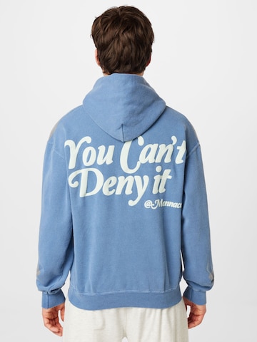 Mennace Sweatshirt 'YOU CANT DENY IT' in Blue