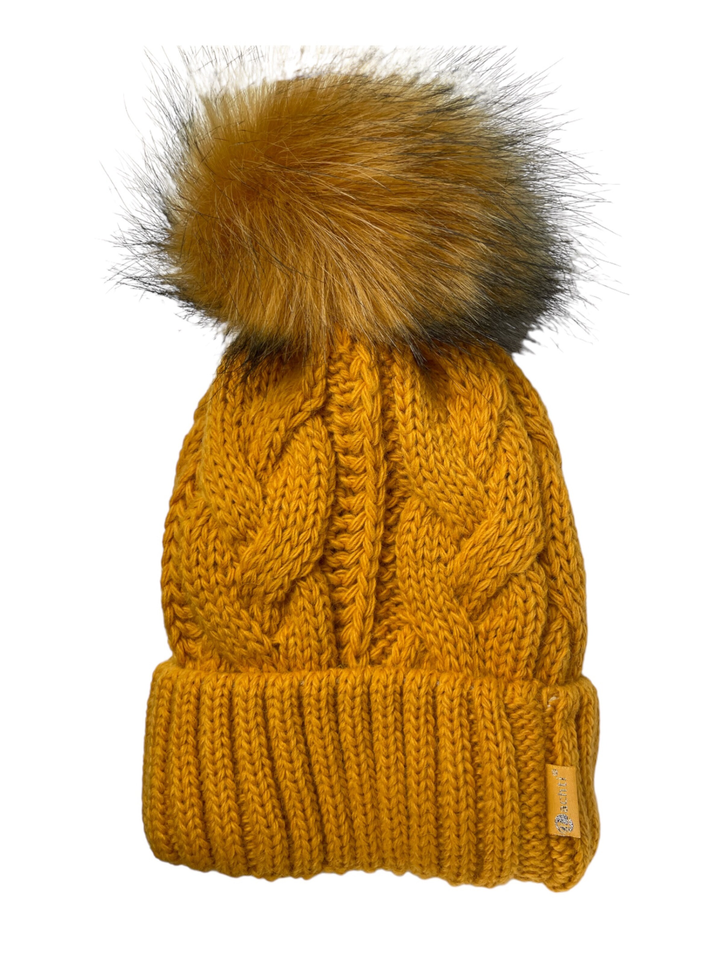 Kumixi Beanie 'Set' in Yellow