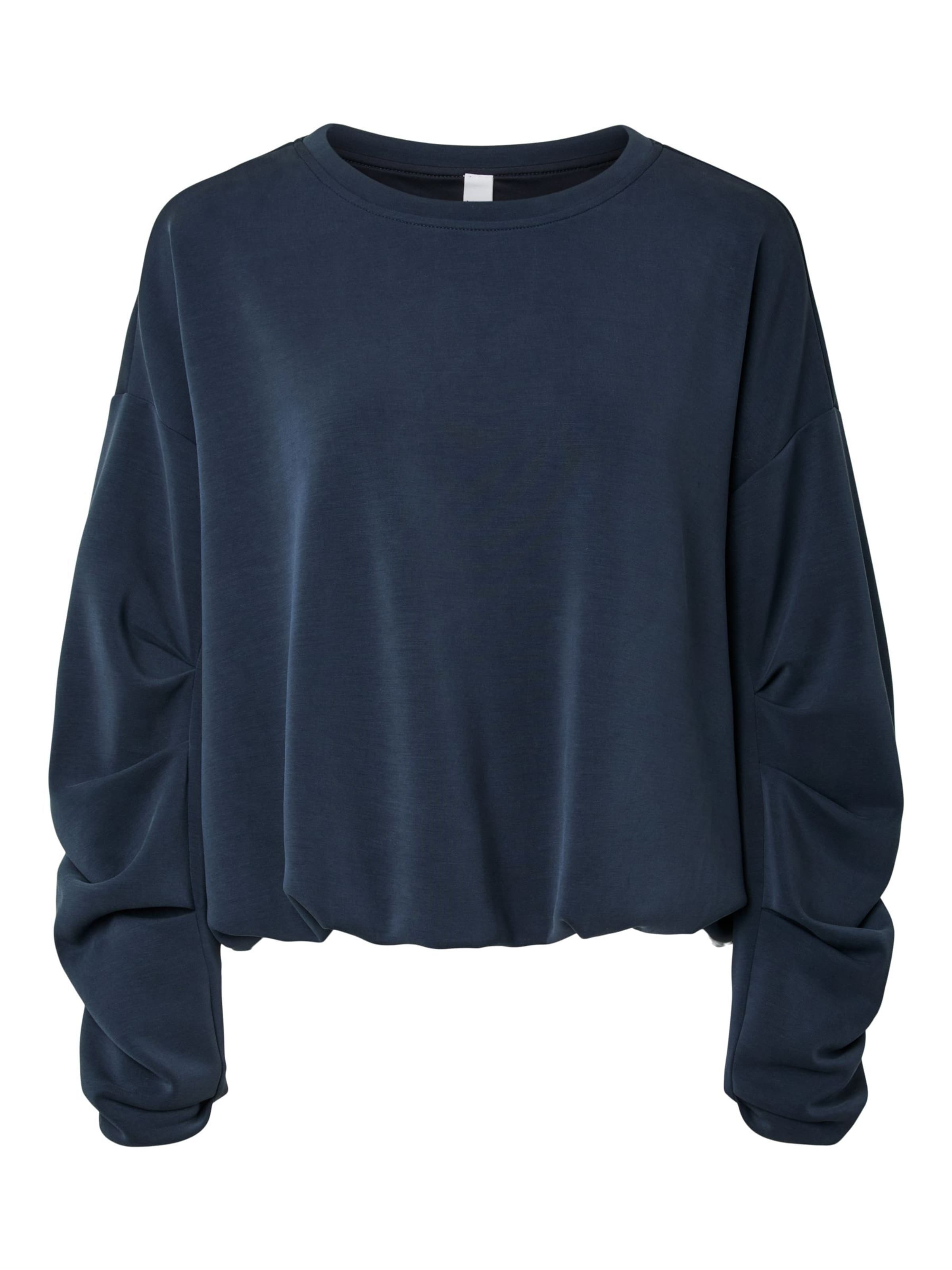 YAS Sweatshirt 'YASCoze' i blå: forside