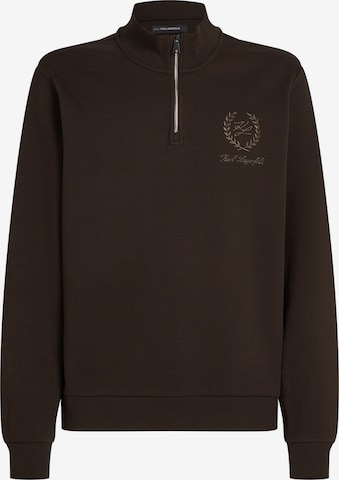 ruda Karl Lagerfeld Megztinis be užsegimo: priekis