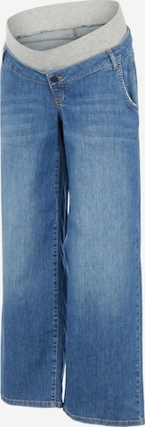 MAMALICIOUS Regular Jeans in Blauw: voorkant