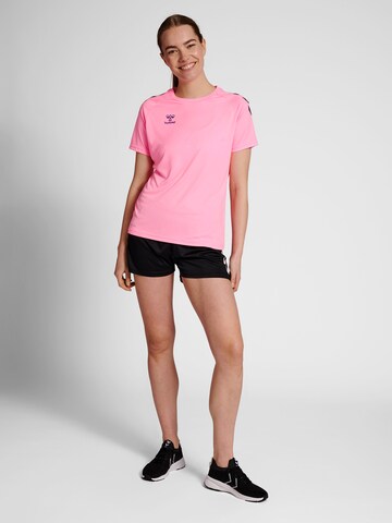 T-shirt fonctionnel Hummel en rose