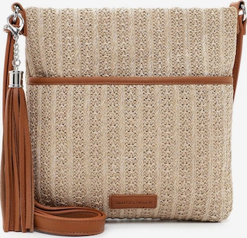 Borsa a tracolla 'Hetty' di Emily & Noah in beige: frontale