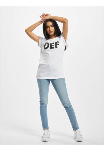 DEF T-Shirt 'Sizza' in Weiß