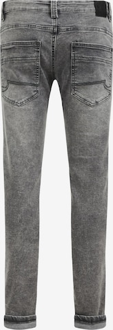 WE Fashion Slimfit Jeans in Grau