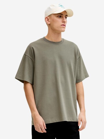 JACK & JONES Shirt 'Barron Tee' in Green: front