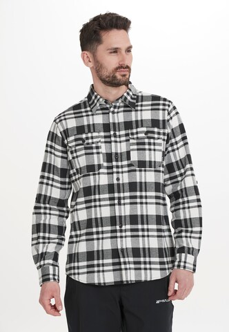 Whistler Regular fit Functioneel overhemd in Zwart: voorkant