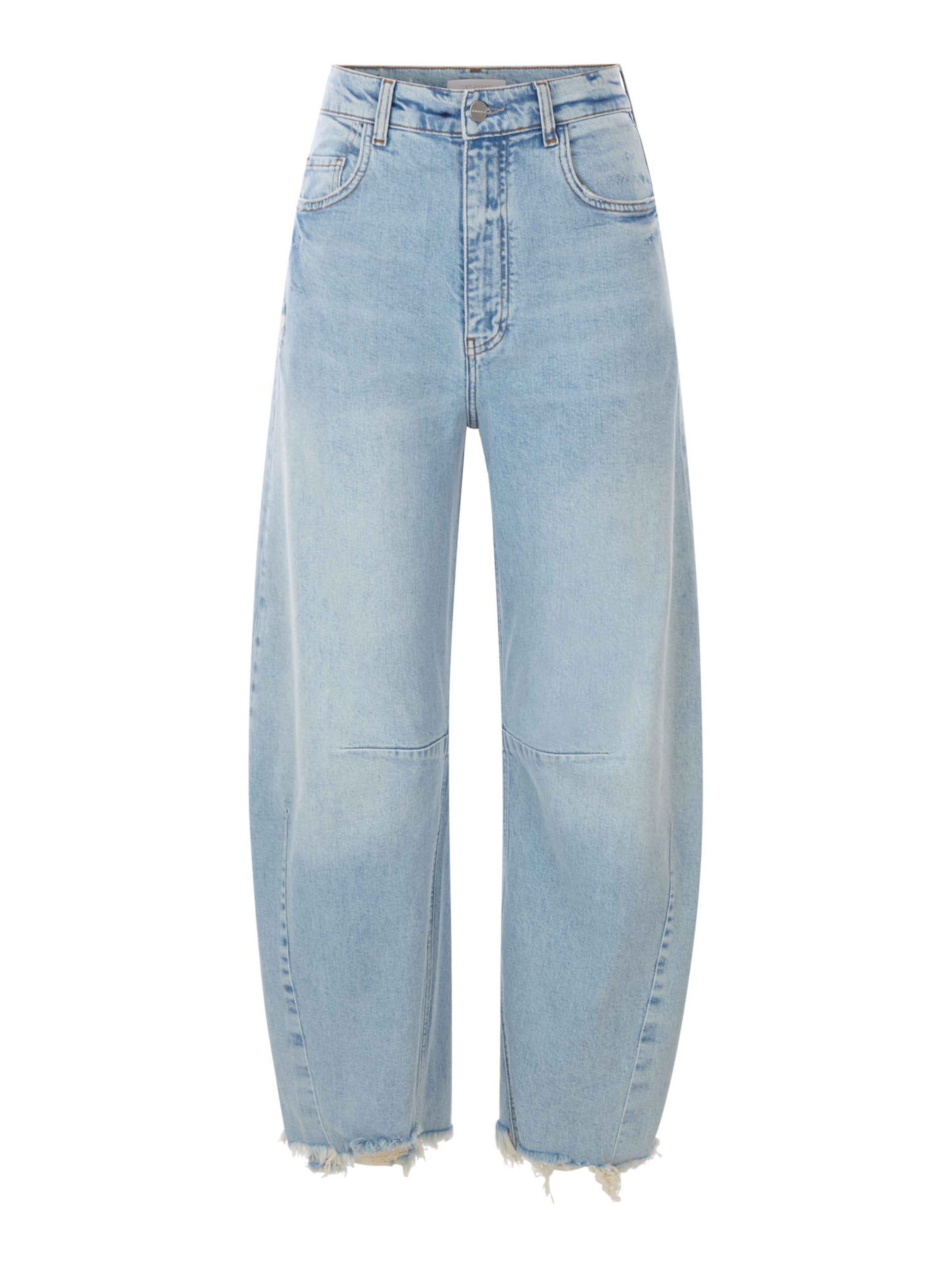 Rich & Royal Tapered Jeans in Blau: Vorderseite