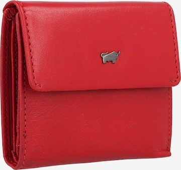 Braun Büffel Wallet in Red